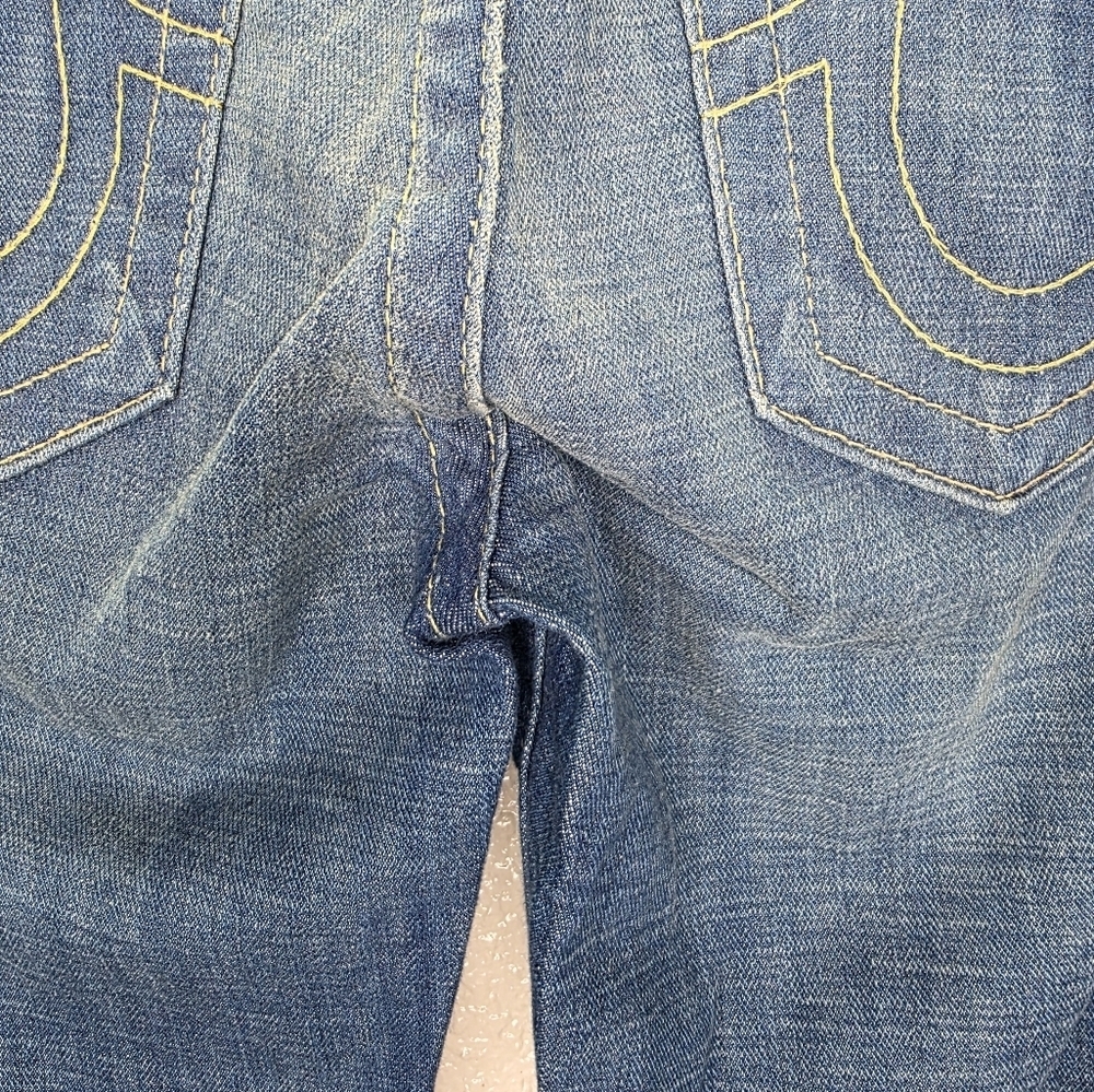 True Religion 2000s Y2k Flared Bell Bottom Women's Denim Jeans Size 28 30427 - Picture 8 of 16
